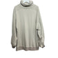 Lit Whisper Oversized Turtleneck Sweatshirt Medium