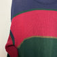 Vintage 90s Isle of Cotton Chunky Knit Grandpa Sweater Made in the USA Cotton