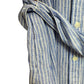 Polo Ralph Lauren Linen Shirtdress Midi Long Sleeve Blue and White Striped 8