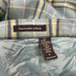 Vintage Y2K Abercrombie & Fitch Wool Blend Plaid Pants Blue Green 8