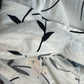 Ganni Dalton Crepe Wrap Dress Floral White Short Sleeve Midi Kimono 40