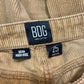 Urban Outfitters BDG Mom High Rise Corduroy Pants Straight Leg Brown Cotton 25