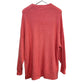 New with Tags Aerie Pink Knit Sweater Crewneck Oversized Cozy Ribbed Large