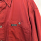 Vintage Harley Davidson Maroon Long Sleeve Button Down Embroidered Large