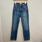 New with Tags Zara High Rise Straight Jeans Denim Cotton 2