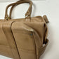 Vintage 80s Coach Soft Satchel Doctor Bag Taupe Beige Leather Made in the USA 4055