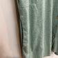 Free People Beach Promenade Mini Dress Green Seaglass Long Sleeve Button Down Large