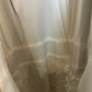 Tadashi Shoji Lace 3/4 Long Sleeve Dress Cocktail Dress Cream Beige 14