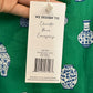 New with Tags Michelle Mcdowell Ginger Jar Iris Dress Green Blue Large