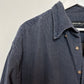 Eddie Bauer Corduroy Long Sleeve Collared Shirt Shacket Blue Patterned Cotton XL