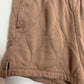 Abercrombie & Fitch High Rise Quilted Lounge Shorts Sweat Brown Tan Large