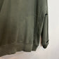 Aerie The Good Times Henley Sweatshirt Green Pockets Oversized XL