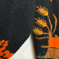 Vintage 90s Basic Editions Pumpkin Cardigan Sweater Fall Harvest Medium