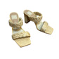 Dolce Vita Paily Raffia Heels Braided Block Heel Sandal 6