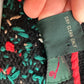 Vintage 90s Orvis Christmas Cardigan Sweater Cardinal and Holly Chunky Knit Medium