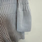 Club Monaco Signature Ribbed Mock Neck Sweater Wool Grey Small