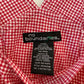 Vintage 90s No Boundaries Red Gingham Overall Shortalls Small