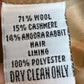 Vintage Talbots Blazer Tan Tweed Cashmere Wool Angora Cropped Plaid 12P
