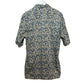 Vintage 90s Burma Bibas Patterned Shirt Short Sleeve  Button Down Boating Print Medium
