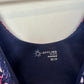 Aerie Offline Athletic Workout Exercise Dress Pink Blue Floral Tennis Athleisure XS
