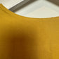 Farm Rio Intarsia Top Long Sleeve Blouse Floral Yellow Black Peasant Boho Small