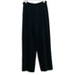 Vintage 90s Valentino Miss V Black Trouser Pants Pleat Front High Rise Straight Leg 8