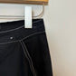 Rachel Paige Cargo Pants Black Wide Leg High Rise Cropped Y2K 2000s XS