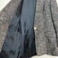 Vintage Elizabeth Wesley Blazer Boy Friend Black Patterned Single Button 8
