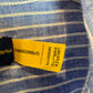 Polo Ralph Lauren Linen Shirtdress Midi Long Sleeve Blue and White Striped 8