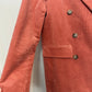 Banana Republic Rivoli Oversized Corduroy Blazer Jacket Pink Double Breasted 6