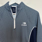 New with Tags Peter Millar US Open Pullover Navy Blue Tennis 1/4 Zip Sun Shirt Small