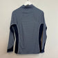 New with Tags Peter Millar US Open Pullover Navy Blue Tennis 1/4 Zip Sun Shirt Small