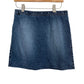 90s Y2K Ralph Ralph Lauren Denim Jean Mini Skirt Low Rise Studded