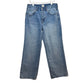 Billabong High Rise Straight Leg Jean Baggy Loose Wide Leg Denim Cotton 28
