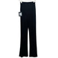 NWT Norma Kamali Boot Pant Black Pull On Stretch Boot Cut High Waist Small