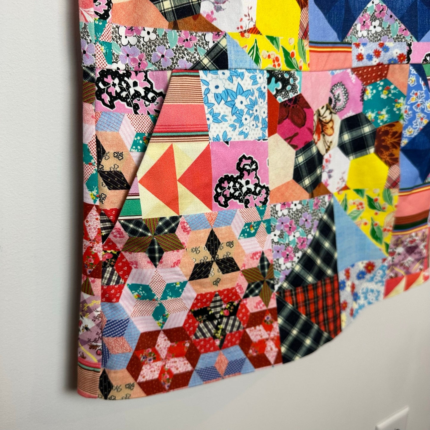 Desigual Patchwork Romper Dress Mini Johnson Hartig Pinafore Mosaic Small
