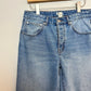 Billabong High Rise Straight Leg Jean Baggy Loose Wide Leg Denim Cotton 28