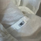 CP Shades White Linen Dress Tunic Top Long Sleeve Blouse XL
