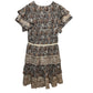 Ulla Johnson Kaitlyn Dress Yarrow Mini Short Sleeve Tiered Ruffle Skirt 6