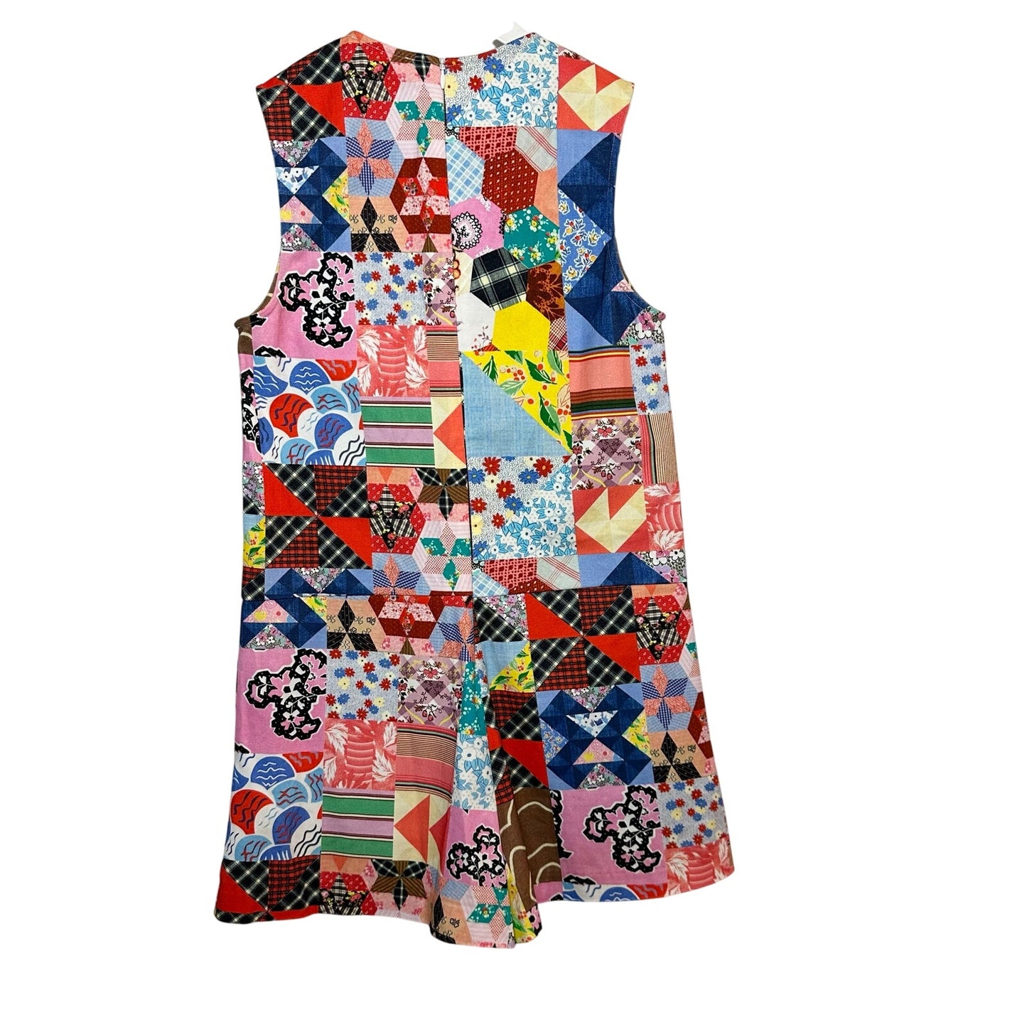 Desigual Patchwork Romper Dress Mini Johnson Hartig Pinafore Mosaic Small