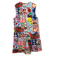 Desigual Patchwork Romper Dress Mini Johnson Hartig Pinafore Mosaic Small