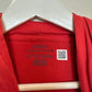 Polo Ralph Lauren Jersey Hooded Shirt Long Sleeve Pullover Hoodie Red Cotton XL