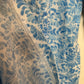 J. McLaughlin Riviera Linen Dress Blue and White Popover Shirt Dress Button Front XS