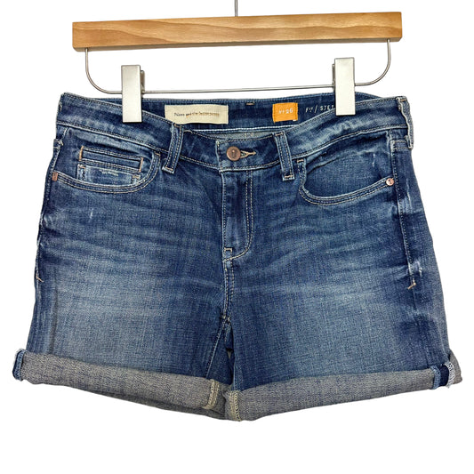 Anthropologie Pilcro and the Letter Press Jean Shorts Stet Trip Mid Rise 26