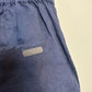 Lunya Woven Linen Shorts Navy Blue Medium Pull On High Rise