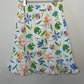 Vintage 90s Icantoo Cotton Pull On Skirt Tropical Fish Floral Cotton Small