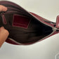 Vintage Coach Y2K Red Leather Mini Shoulder Bag Hampton Wristlet Cranberry 7785
