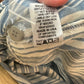 Lacausa Striped Montana Jumpsuit Coveralls Indigo Striped Cotton XS