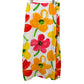 Vintage Jams World Matching Set Floral Blouse and Skirt Summer Large