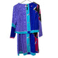 Vintage 80s Hal Ferman Coordinating Set Blouse and Skirt Set Jewel Tone Geometric 10